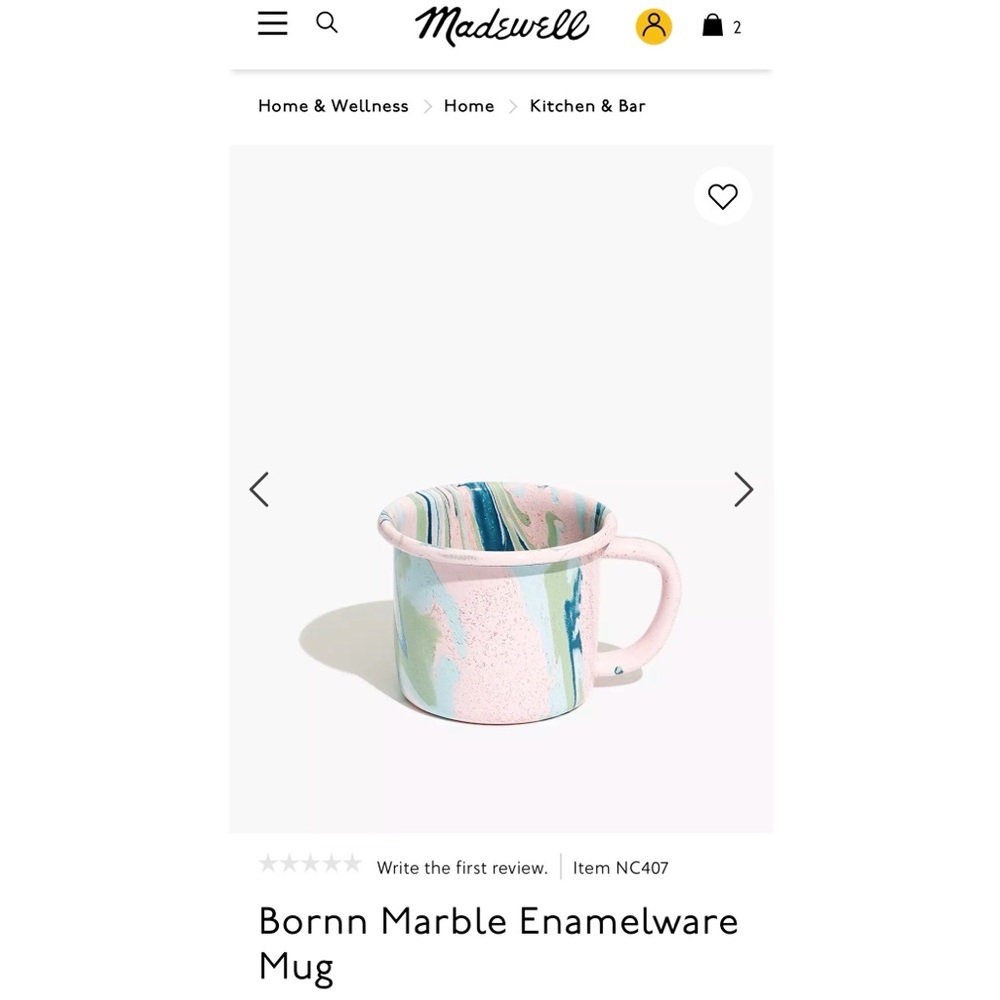 Madewell Mugs